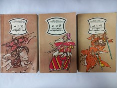 SHI NAIAN; LUO GUANZHONG- OSANDITII MLASTINILOR, 3 VOLUME APROAPE NOI foto
