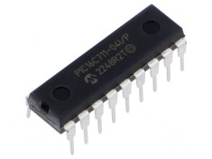 Microcontroler PIC 20MHz GPIO THT PDIP18 2,5-6VDC ICSP foto