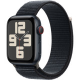 Cumpara ieftin Apple Watch SE2 2023, GPS, Cellular, 44 mm, Midnight Sport Loop, Midnight Aluminium Case