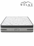 Saltea Wolke Arcuri Pocket Spring, Spuma, Memory Cooling Gel, 180x200x32 cm, Fermitate Medie
