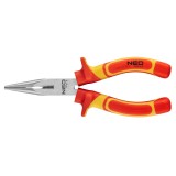 Cleste cu varf lung VDE 180 mm, otel CrV, izolat 1000V