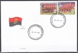 Angola 2006 - Cupa Mondială de Fotbal - Germania, 2 FDC-uri, 2 POZE