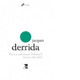 Fiara si suveranul. Volumul I (Seminar 2001-2002) - JACQUES DERRIDA