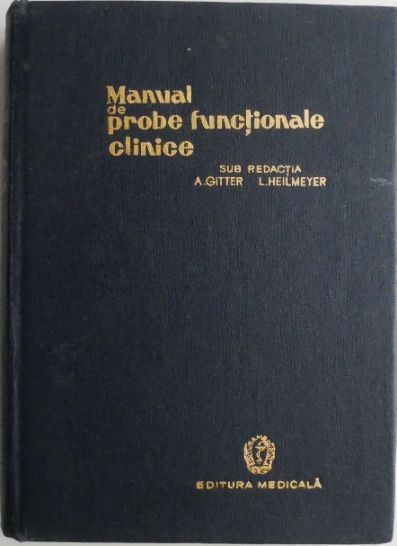 Manual de probe functionale clinice &ndash; Arthur Gitter