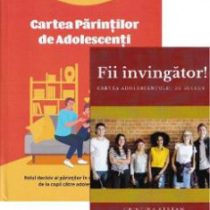 Pachet Cartea parintilor de adolescenti + Fii invingator! - Cristina Stefan