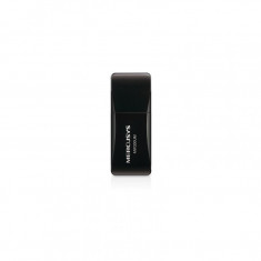 Adaptor wireless Mercusys MW300UM , 300 Mbps , Negru