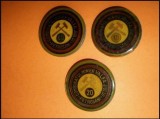 INSIGNE COMBINATUL MINIE VALEA JIULUI LOT DE 3 BUC.