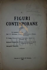 FIGURI CONTIMPORANE Brătianu Iorga , 1924 foto