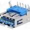 Conector USB A, pentru PCB, CONNFLY - DS1095-05-LNR0