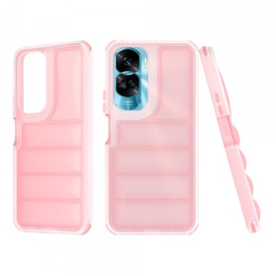 Husa pentru Honor 90 Lite, Techsuit, Wave Shield, Roz foto