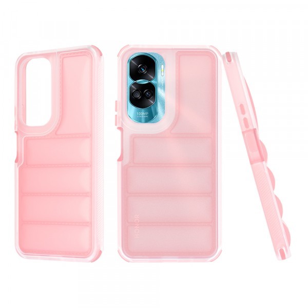 Husa pentru Honor 90 Lite, Techsuit, Wave Shield, Roz