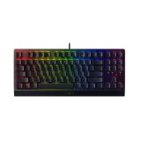 Cumpara ieftin Tastatura Gaming Razer BlackWidow V3 TKL, Wired, USB, Iluminare Chroma RGB, Switch Razer Green, Layout international, Black