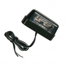 Lampa iluminat numar inmatriculare cu 4 LED 12V - Alb LAMOT90162