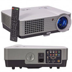 Videoproiector LED LTC VP2000, 800 x 480, ecran LCD, telecomanda IR foto