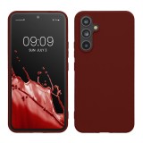 Husa Kwmobile pentru Samsung Galaxy A54 5G, Rosu inchis, Silicon, KWM000018FR030C, Carcasa