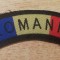 C7 149 - Ecuson tematica nationala - steag Romania - piesa de colectie