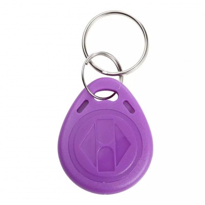 Tag de proximitate RFID cu cip 125KHz read only - Mov foto