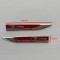 set ornamente aripa S LINE rosu