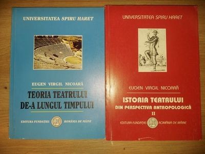 Teoria teatrului de-a lungul timpului 1, 2- Eugen Virgil Nicoara foto