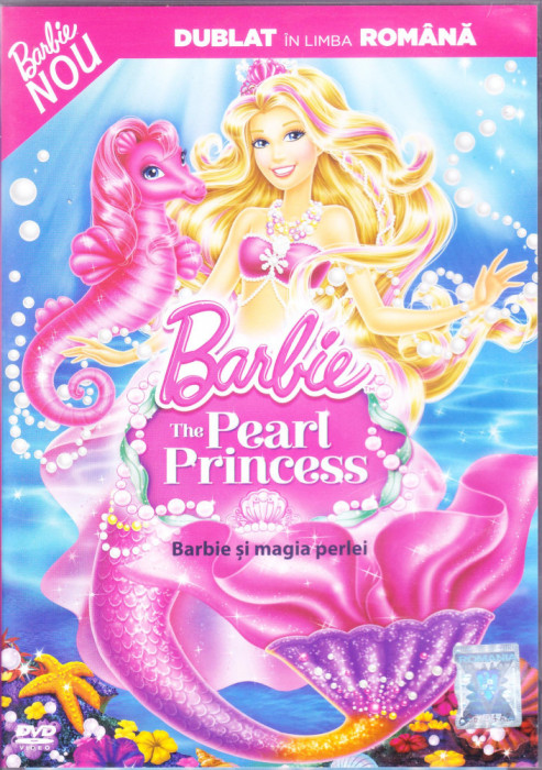 DVD animatie: Barbie si Magia perlei ( original, dublat in lb.romana )