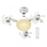 Ventilator de tavan 2 in 1 cu telecomanda, Beper, P206VEN612