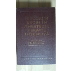 Riscuri si erori in anestezie-terapie intensiva - S. Crivda