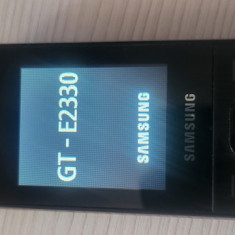 Telefon Rar Samsung E2330 Slide Dame Black Liber retea Livrare gratuita!