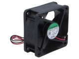 Ventilator: DC axial 12VDC 60x60x25mm 39,93m3/h 35,1dBA