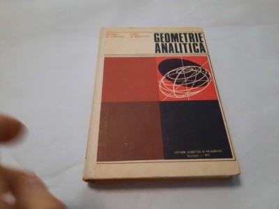GHEORGHE GH. VRANCEANU GEOMETRIE ANALITICA CU ELEMENTE DE ALGEBRA LINIARA P12 foto