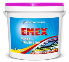 Vopsea pentru Tigla si Azbociment &amp;quot;EMEX&amp;quot;, Negru, Bidon 15 Litri foto