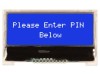Afișaj LCD Alfanumeric 16x2 COG STN Negativ LED Albastru 3.3V