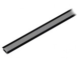 Profil Aluminiu Negru pentru Module LED 2m &Icirc;ncastrat