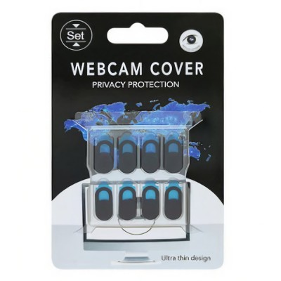 Set protectii camera, Flippy, 8 buc, negru foto