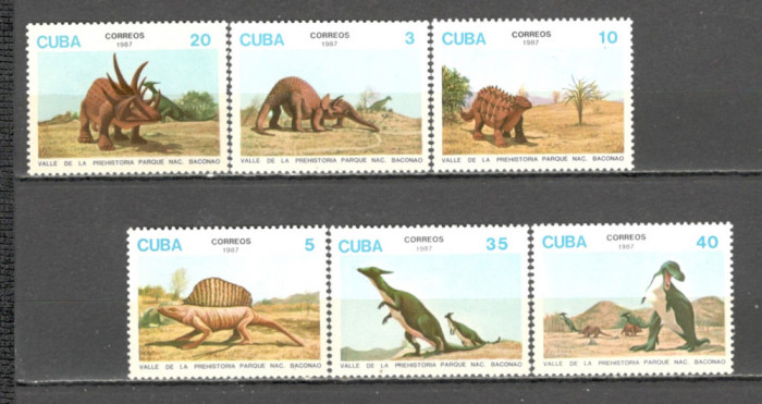 Cuba.1987 Animale preistorice din Parcul national Baconao GC.181