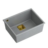 Chiuveta din granit DAVID 50 Grey Metallic