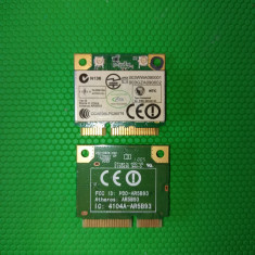 Placa de retea wlan mini PCI-e half Atheros AR5B93 300mbps 802.11b/g/n