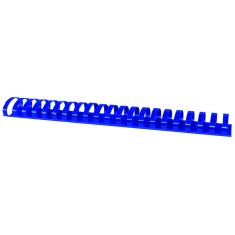 Inele din Plastic pentru Indosariere EVOffice, Dimensiune 45 mm, Capacitate 440 Coli, 50 Buc/Bax, Culoare Albastru, Spirale din Plastic de Legat foto