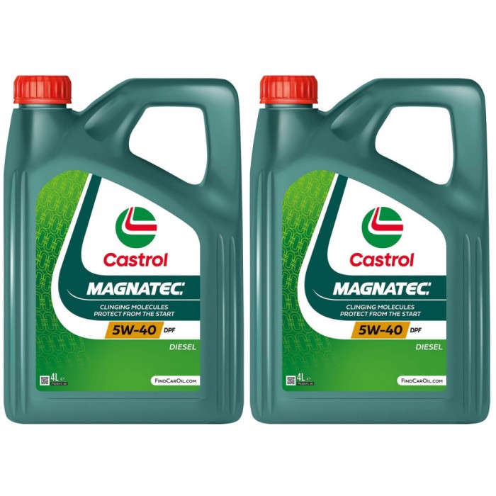 Pachet 8 litri Ulei Castrol Magnatec Diesel DPF 5W40