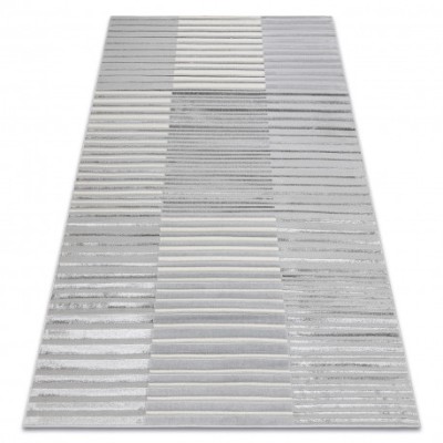 Covor LIRA E2681 Dunga, structural, modern, fascinație - gri, 80x150 cm foto