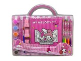 Set creatie My Melody trusa pictura si desen cu stampile