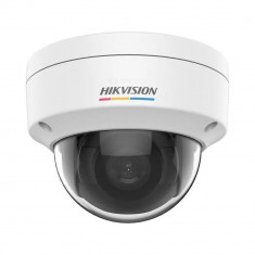 Camera supraveghere IP exterior ColorVu Dome , 2 MP, 2.8 mm, PoE Hikvision DS-2CD1127G0(2.8MM)(C) SafetyGuard Surveillance
