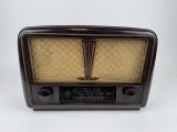 Radio cu tuburi Stern - Gr&uuml;nau - Germania Democrata - 1956