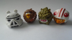 bnk jc Angry Birds Star wars - lot 4 figurine foto