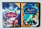 Aladdin + Aladdin si Regele Hotilor, 2 dvd-ri colectia Disney, dublate in romana, 2011