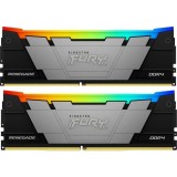 Memorie FURY Renegade Black RGB 32GB DDR4 3600MHz CL16 Dual Channel Kit, Kingston