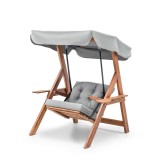 Cumpara ieftin Balansoar Galata Swing S1 Gri 113x195x120 cm