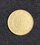 Moneda 200 lire 1980 Italia