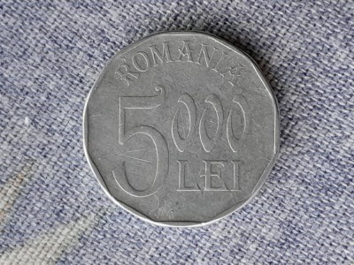 5000 lei 2002 - ROM&amp;Acirc;NIA foto