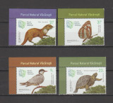 ROMANIA 2023 PARCUL NATURAL VACARESTI Serie 4 timbre LP.2434, Nestampilat