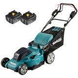 Makita DLM481CT2 - Masina de tuns iarba cu 2 acumulatori Li-Ion 18 V 5 Ah 48 cm 62 l